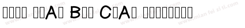 FENG SHAN BEI CUAN TI字体转换